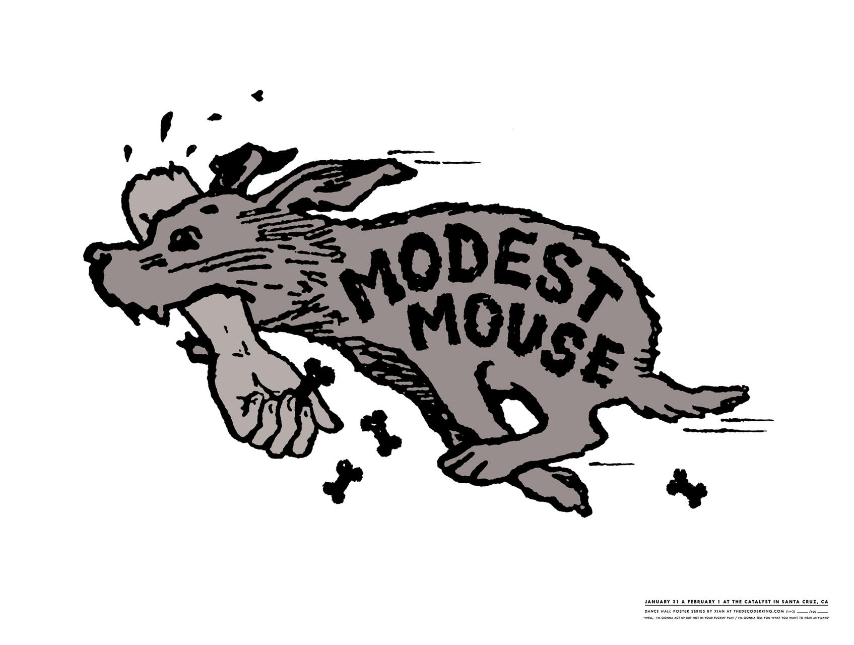 Modest Mouse Bite the Hand The Chicago Design Archive